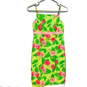 LILLY PULITZER Morning Glory Square Neck Dress